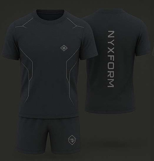 Mens Activewear Set (Navy Blue)